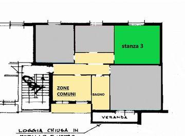 Stanza in Affitto in Via Leonardo da Vinci a Bologna