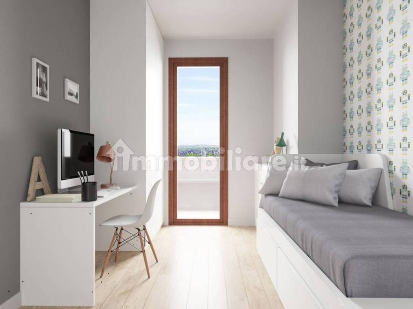 Trilocale via della Maremma, Settebagni, Roma