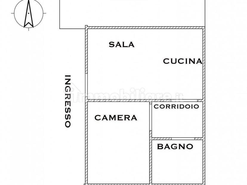 Bilocale Strada della Repubblica, 94, Parma Italia, Parma, Parma, 43121, Italia, Centro Storico, Parma