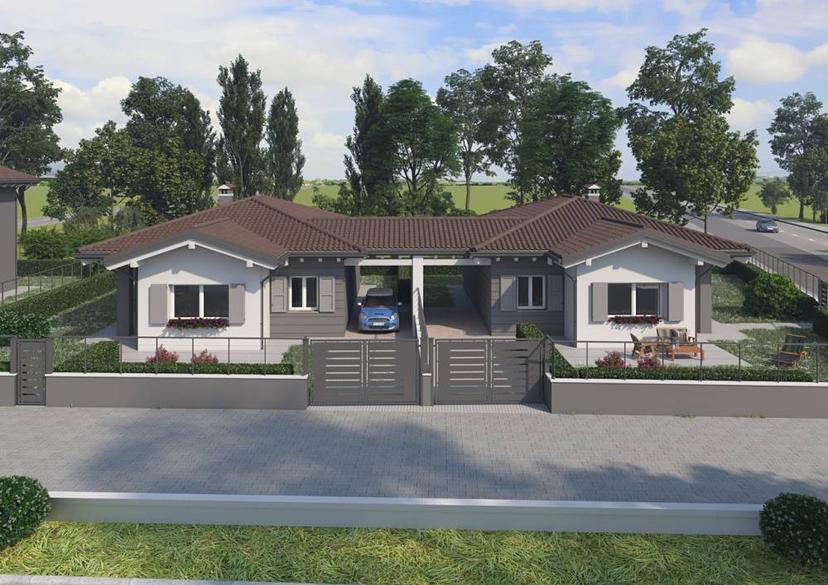 Vendita villa a schiera via Paolo Borsellino Baricella (BO)